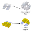 Fusível Lamina Automotivo 10 15 20 25 30 Amperes 50 Fusíveis