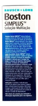 Boston Simplus 120ml Solução Multiação
