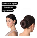 Kit 12 Un Rosquinha Esponja Coque Cabelo Enchimento Tam: M Sortido