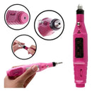 Lixadeira Elétrica Motor Unha Motorzinho Portátil Gel