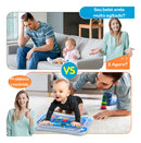 Tapete Almofada De Água Inflável Infantil Color Fundo Do Mar Baby Cor Polvo