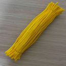 Haste De Chenille Cores 30cm 100 Unid Limpador De Ca Amarelo