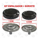 Kit 4 Bocas Para Fogão Atlas Mônaco Espalhador + Queimador