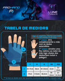 Luva Meio Dedo Ciclismo Bicicleta Bike Masculina Femin Azul GG