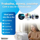 Climatizador De Ar Condicionado Com Reservatório Para Água E Gelo Portátil Woosh