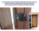Fechadura Elétrica Agl Inha 12v Abertura Interna Mini