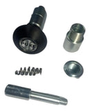 Puxador Manipulo Redondo Preto Pino 11mm  Puxe