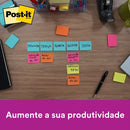 Post-it 653 Tropical 4 Blocos De 50 Folhas Cada 50mm X 38mm