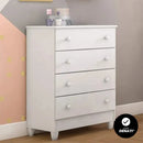 Kit 12 Puxadores Móveis Porta Gaveta Vitória Branco