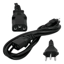 Cabo De Força Tripolar Para Fontes, Tv, Pc - 10a 1,8 Metros