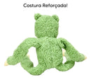 Brinquedo Pelucia Para Cães Mordedor Sapo
