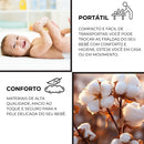 Trocador De Fralda Impermeável Dobrável Lindas Estampas Safári Marinho