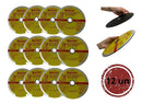 Kit 12 Disco De Corte Starrett Para Metal E Aço Inox 7 Pol