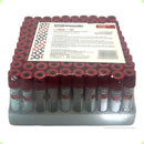 Tubo Coleta Sangue Ativador De Coágulo Vermelho 4ml 100 Und