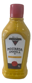 Mostarda Amarela Tipo Americana Squeeze 700g Hemmer