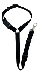 Cinto Segurança Pet Para Encosto De Cabeça Ajuste De Tamanho Cor Preto