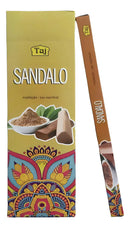 Incenso Indiano Taj Sândalo - 25 Caixas Com 7 Varetas Cada