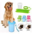 Lava Patas Portatil Pets Limpa Patinhas Cachorros Grandes Cor Rosa