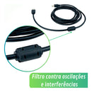 Cabo Usb Impressora 3 Metros Tipo B 3m Para Hp Epson Canon