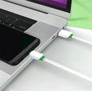 Kit 3 Cabos Carregador Rápido 3.4a Tipo C Reforçado 2 Metros Cada Android Celular Tablet