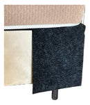 Kit 2 Arranhador Para Gato Canto Cama Box 30x25 Pet Protetor Cor Grafite