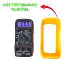 Multímetro Digital Profissional Multiteste Md-200l Com Bipe
