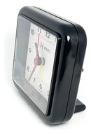 Relogio Despertador Antigo Retro Pilha Alarme Forte Herweg Cor Preto