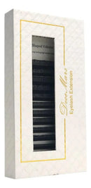 Cílios Decemars Y Mix E Tamanho Único - Volume Bras 1 cm Preto