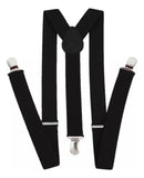 Suspensório King 3,5cm Largura Exclusivo Plus Size Ref Preto