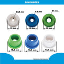 2 Kits Redutor Vazão/economizador Água, Chuveiro, Torneira