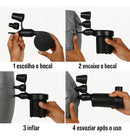 Bomba De Ar Elétrica Encher Colchão Boia Piscina Bomba Pneumática Inflador Com 3 Bicos