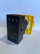 Chave Seccionadora 3 Pólos 32a - Kp1-32-3p - Metaltex cor Vermelho/ Amarelo