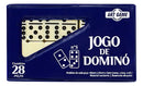 Dominó Profissional De Osso Estojo Com 28 Peças Dominó