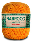 1 Barbante Barroco Fio 6 Maxcolor 200g -esco LARANJA 4456