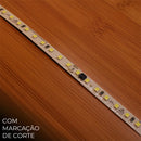 Fita Led Direta 120leds/m Rolo 10m Não Usa Fonte Luz Branco-quente