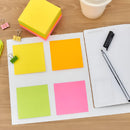 Bloco Adesivo Colorido 76x76mm Jocar 400 Fls Neon Post It
