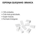 Esponja Maquiagem Queijinho Klass Vough Pacote 100 Unidades