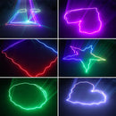 Laser Show Alien Rgb 500mw Dmx Dj Iluminação + Controle