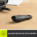 Apresentador Sem Fio R400 Preto Logitech