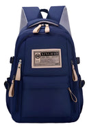 Mochila Escolar Trabalho Bolsa Reforçada Mod Azul-marinho