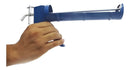 Aplicador De Silicone Fechado Azul Starfer Com 1 Tubo Cola Silicone Acético Selante Transparente 256gr Tekbond