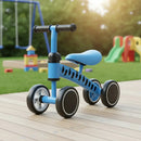 Bicicleta De Equilibro Sem Pedal Andador Infantil Para Bebê Cor Azul