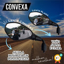 Retrovisor Bmw F800 Haste Curta Rebaixada 90° Convexa Honda