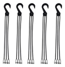 10 Hastes Alças Preto Pendurador De Vasos Cuias Plantas 45cm