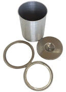 Cesto De Lixo Embutir Bancada Granito Cozinha Inox 3 Litros