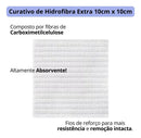1 Curativo Hidrofibra Extra Reforçado 10cm X 10cm - Missner