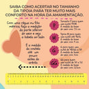 Tipoia Para Amamentação Jeans Samb poa cinza P