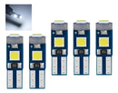 Kit 5 Lâmpada Led T5 Pinguinho Esmagadinha Branco 5w 12v T5 Branco Branco-frio
