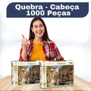 Quebra-cabeça Pais & Filhos Premium Veneza 7266 de 1000 peças