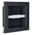 Suporte Porta Papel Higienico De Parede Pape Cinza Absoluto